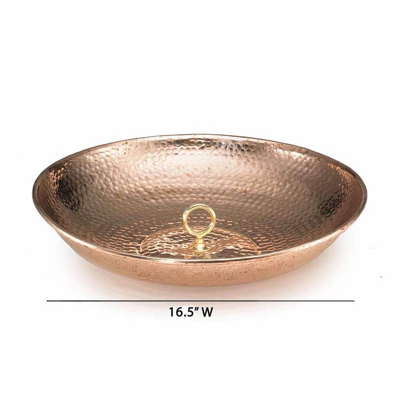 Copper Rain Chain Basin