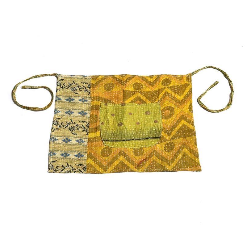 Kantha Half-Apron