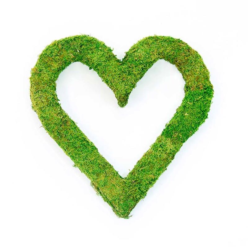 Moss Heart Wreath, 18