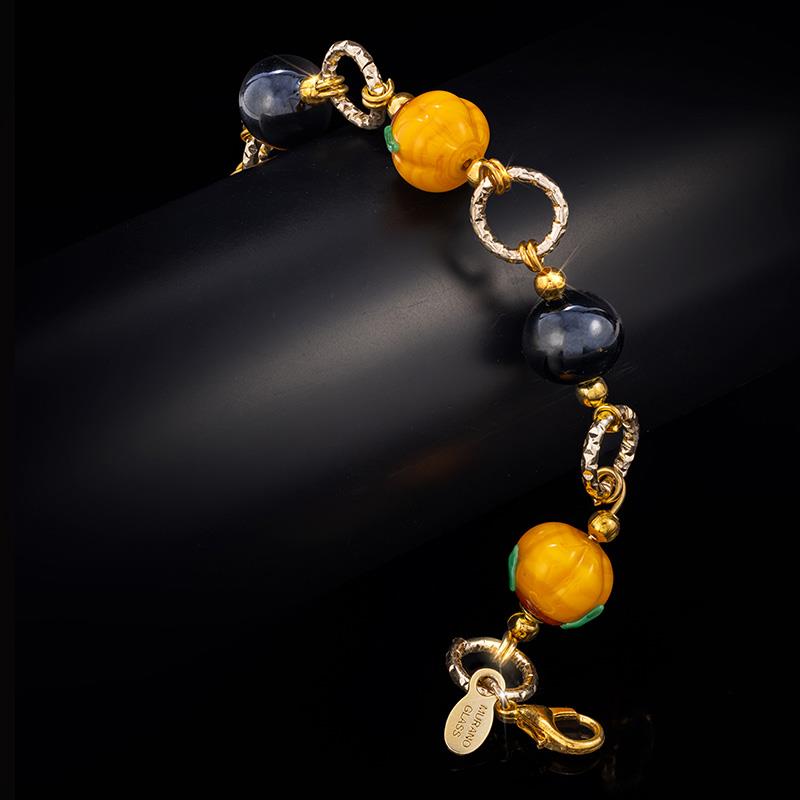 Harvest Garden Murano Glass Bracelet