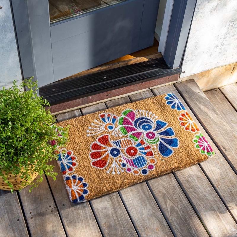 Rangoli Coir Door Mat