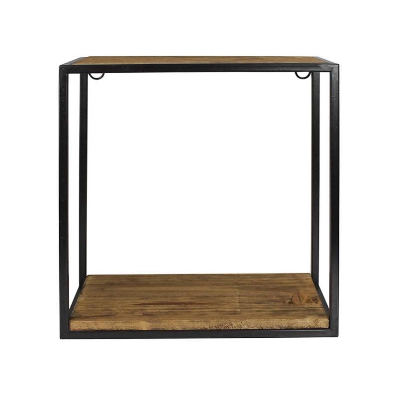 Milo Metal and Wood Shelf, Small