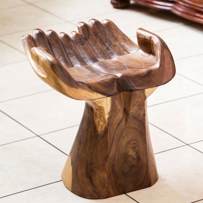 Carved Double Hand Chair