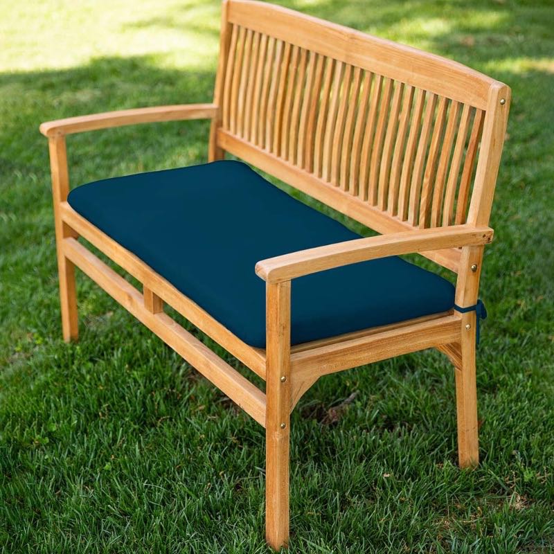 Teak Bench with Arm Rests