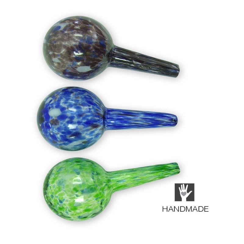 Plant Quencher Glass Watering Globes, Set of 3