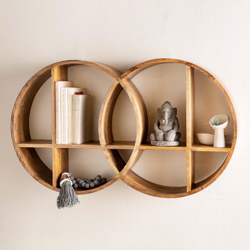 Intertwined Circle Shelf