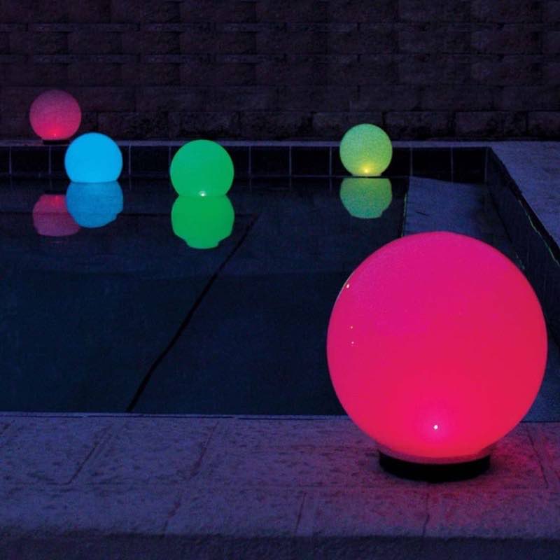 Programmable Color-Changing Solar Globe