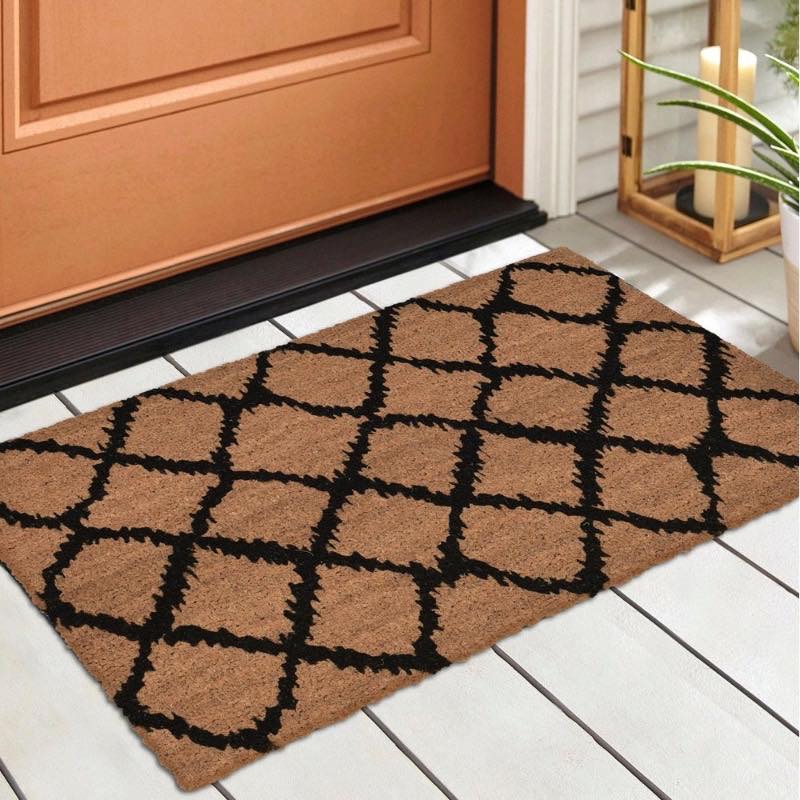 Lattice Coir Doormat