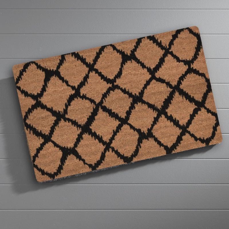 Lattice Coir Doormat