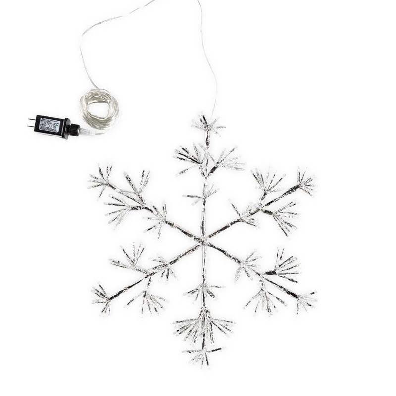 Indoor/Outdoor Electric Lighted Snowflake Holiday Decoration