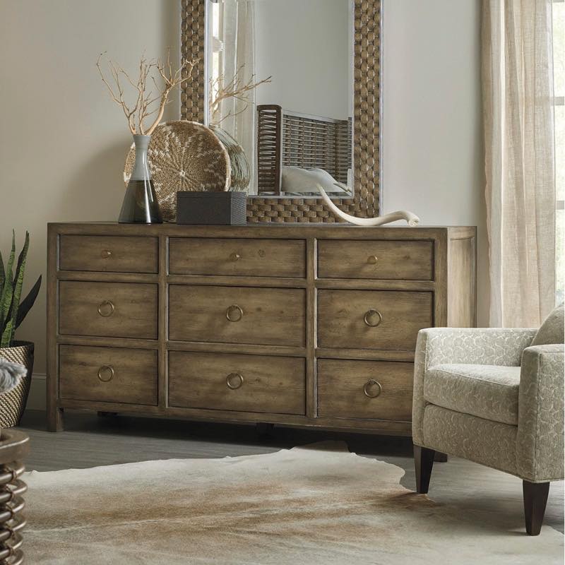 Baja Nine-Drawer Dresser