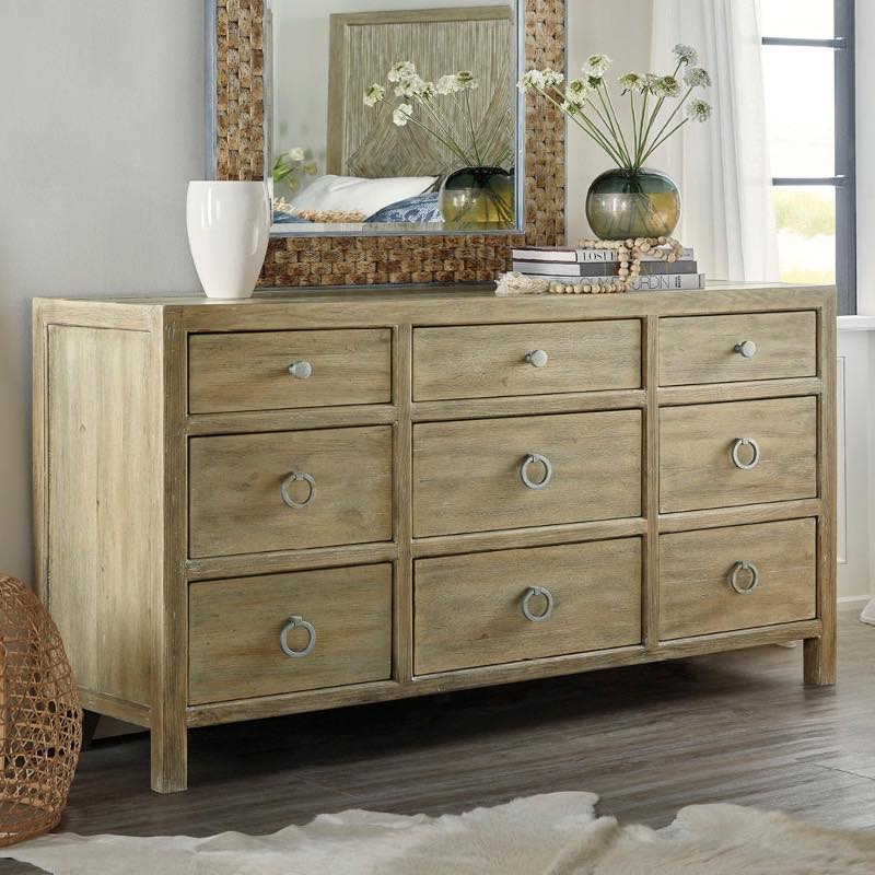 Surfside Nine-Drawer Dresser