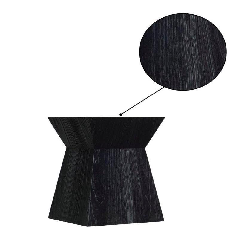 Shou Sugi Ban End Table