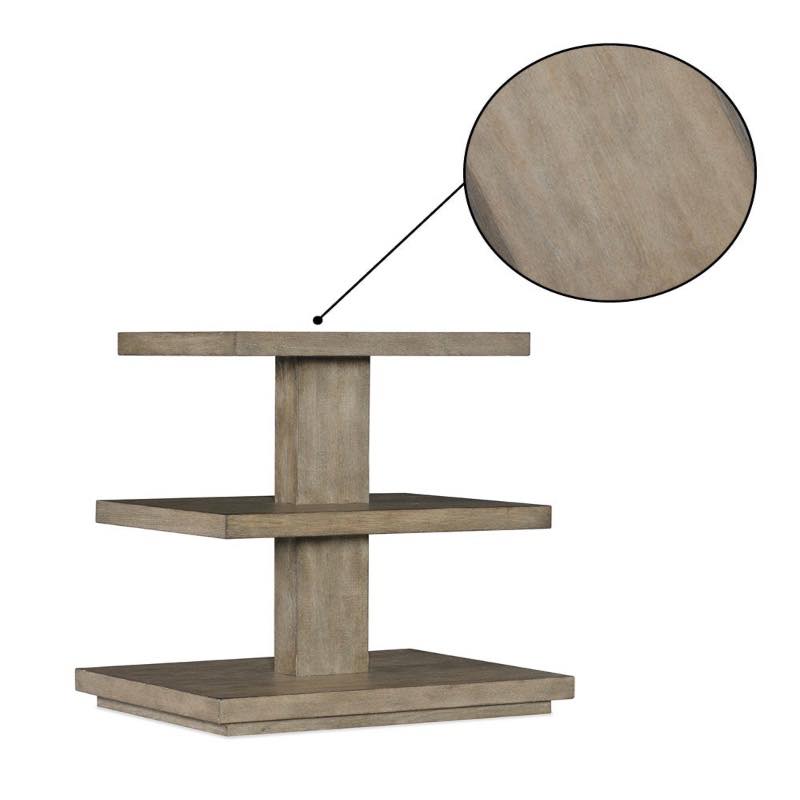 Three-tier Square Accent Table