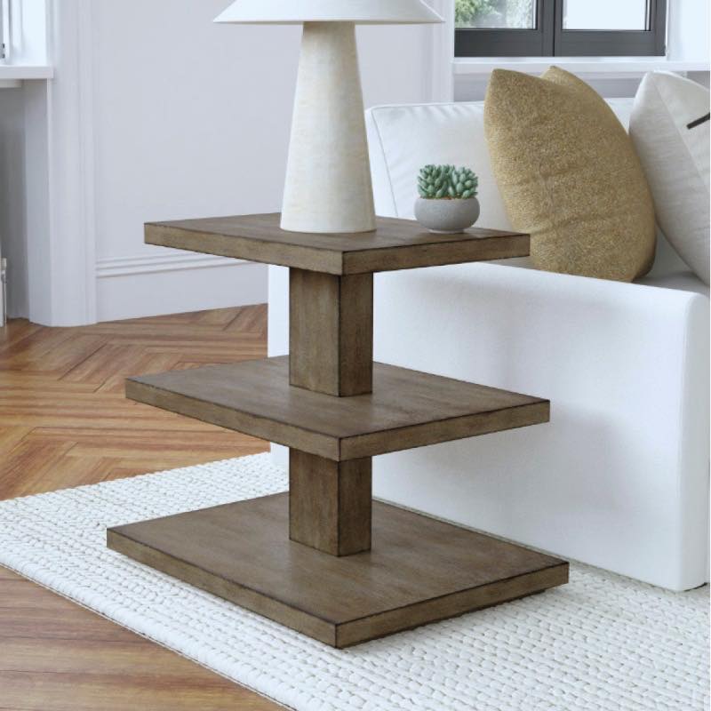 Three-tier Square Accent Table