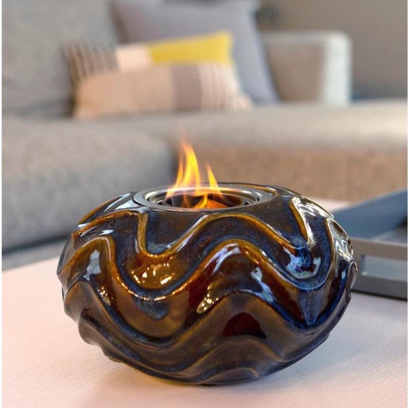 Oceana Ceramic Tabletop Fire Bowl