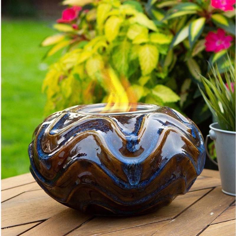 Oceana Ceramic Tabletop Fire Bowl