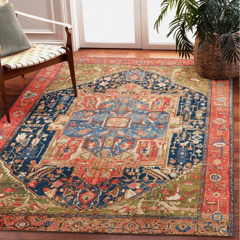 Heriz Indoor/Outdoor Rug Brick Red