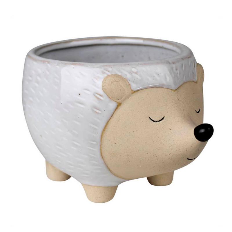 Hedgehog Ceramic Planter