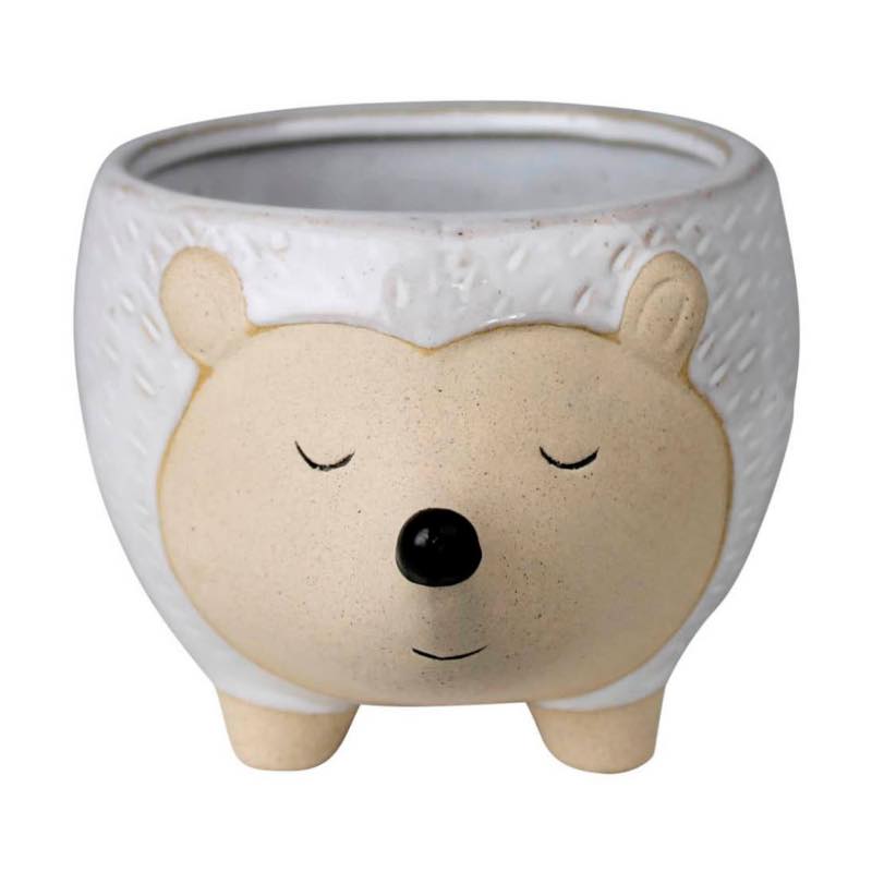 Hedgehog Ceramic Planter