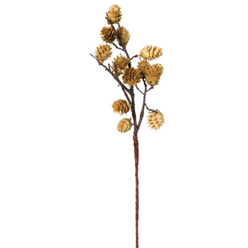 Mini-Pinecone Stems, Set of 2