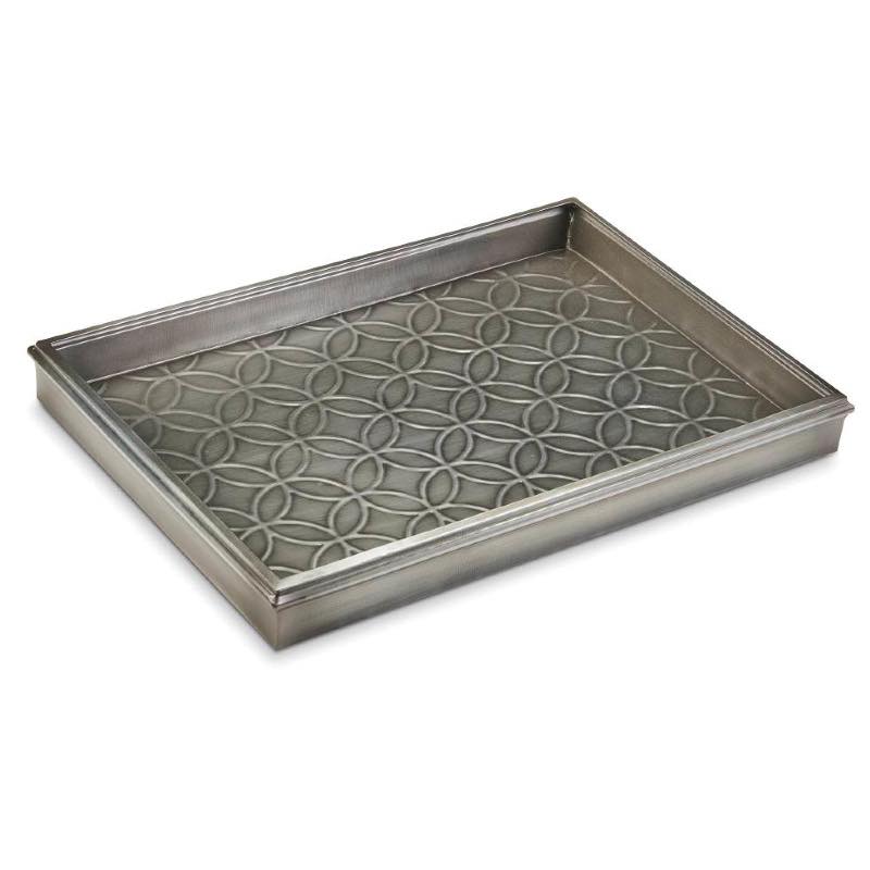 Galvanized Steel Circle Pattern Boot Tray