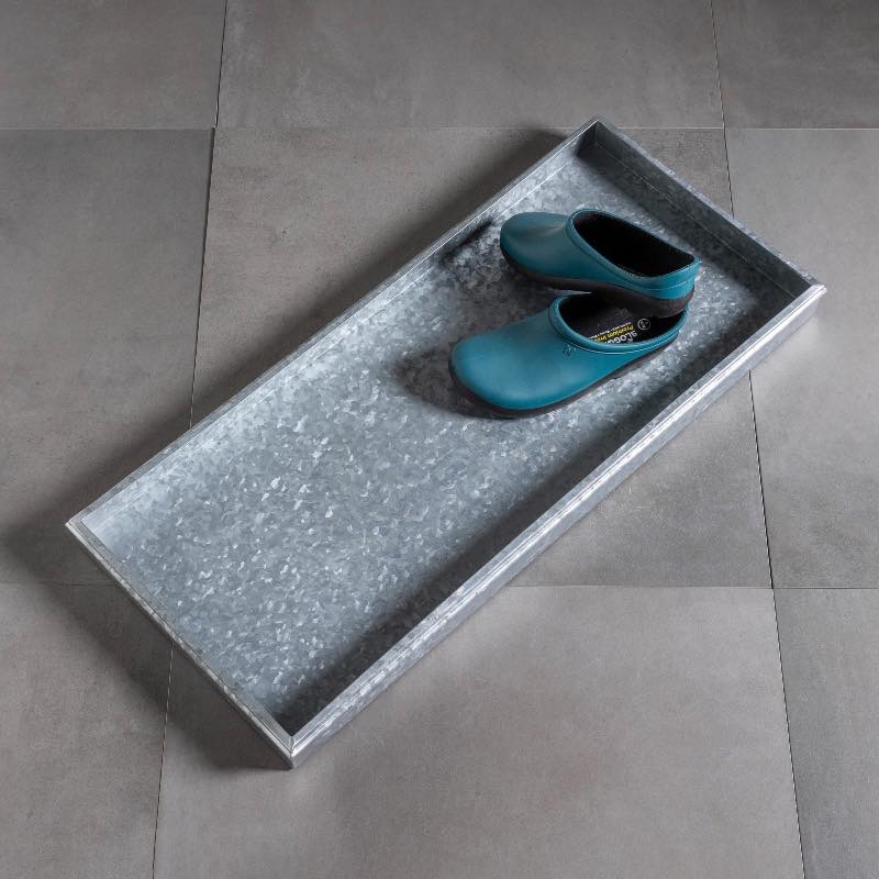 Galvanized Steel Classic Boot Tray