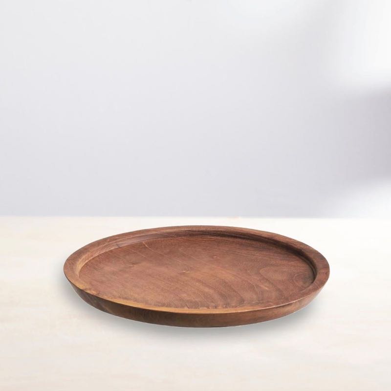 Chiku Teak Wood Tray, Small