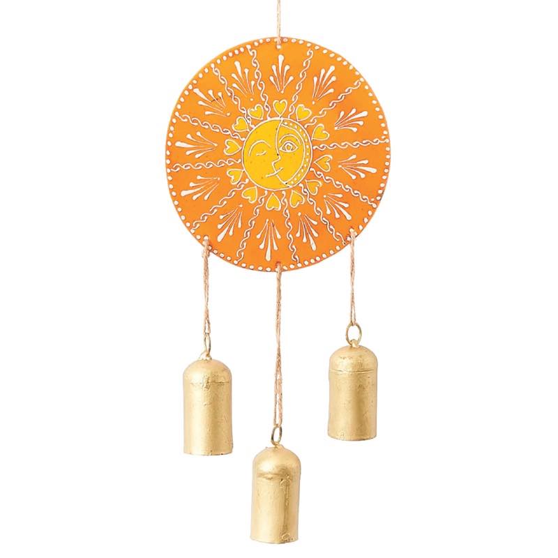 Henna Sun Bell Wind Chime