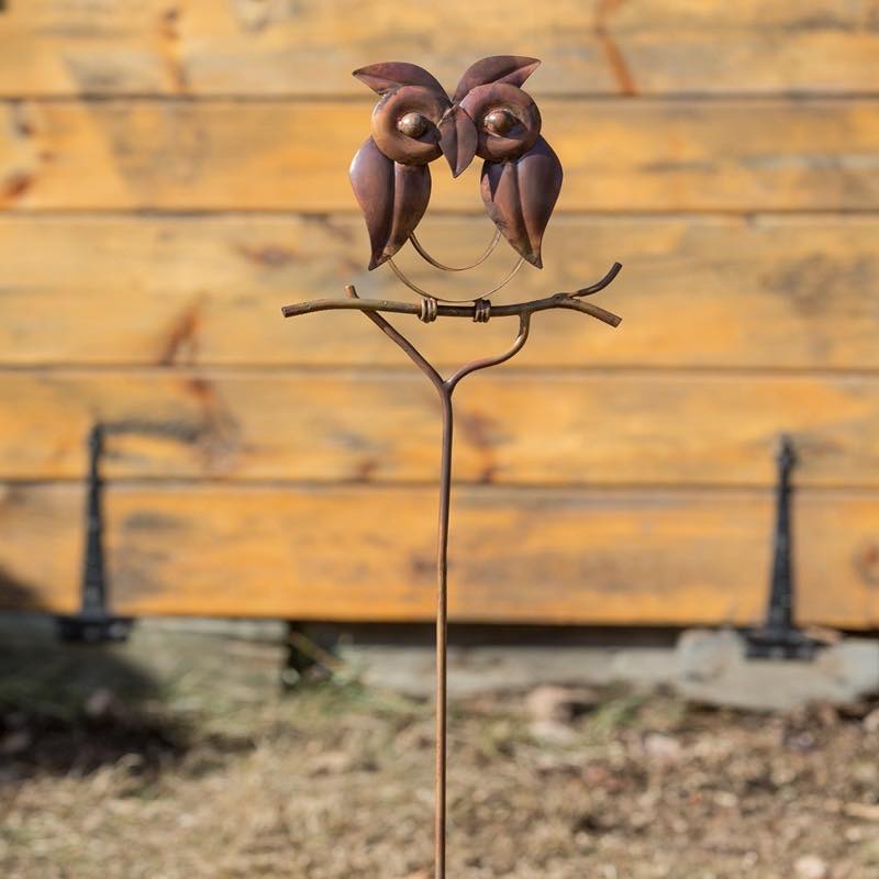 Owl Garden Stake