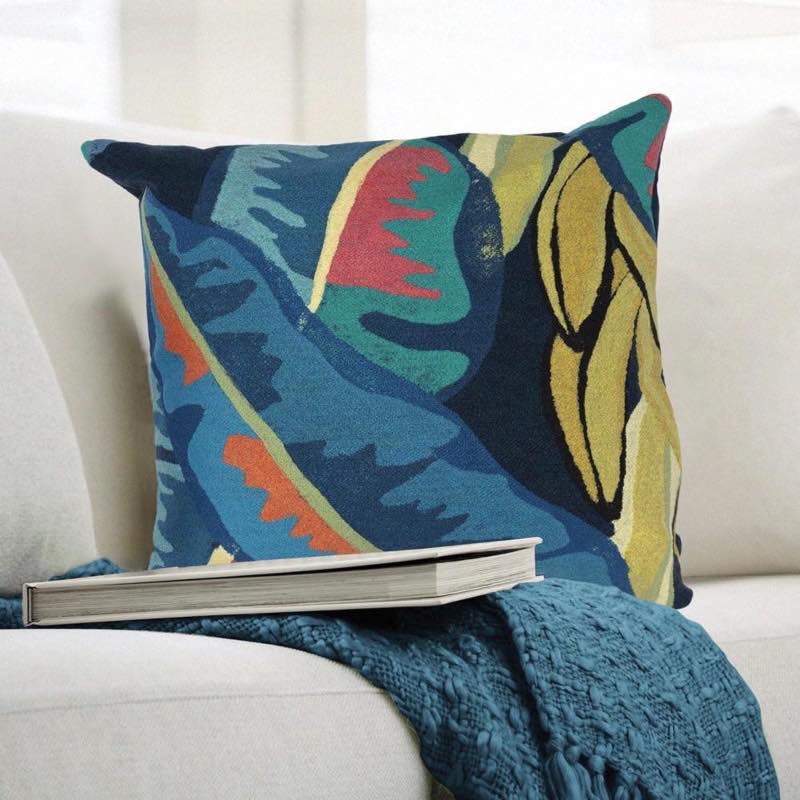 Indoor/ Outdoor Banana Plant Pillow