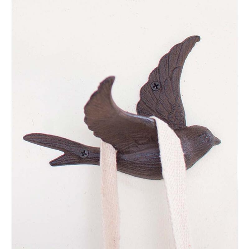 Cast Iron Songbird Hook