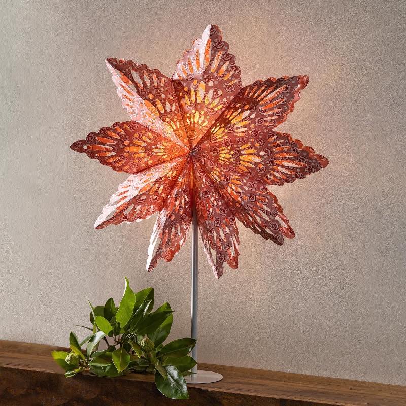 Paper Snowflake Lamp