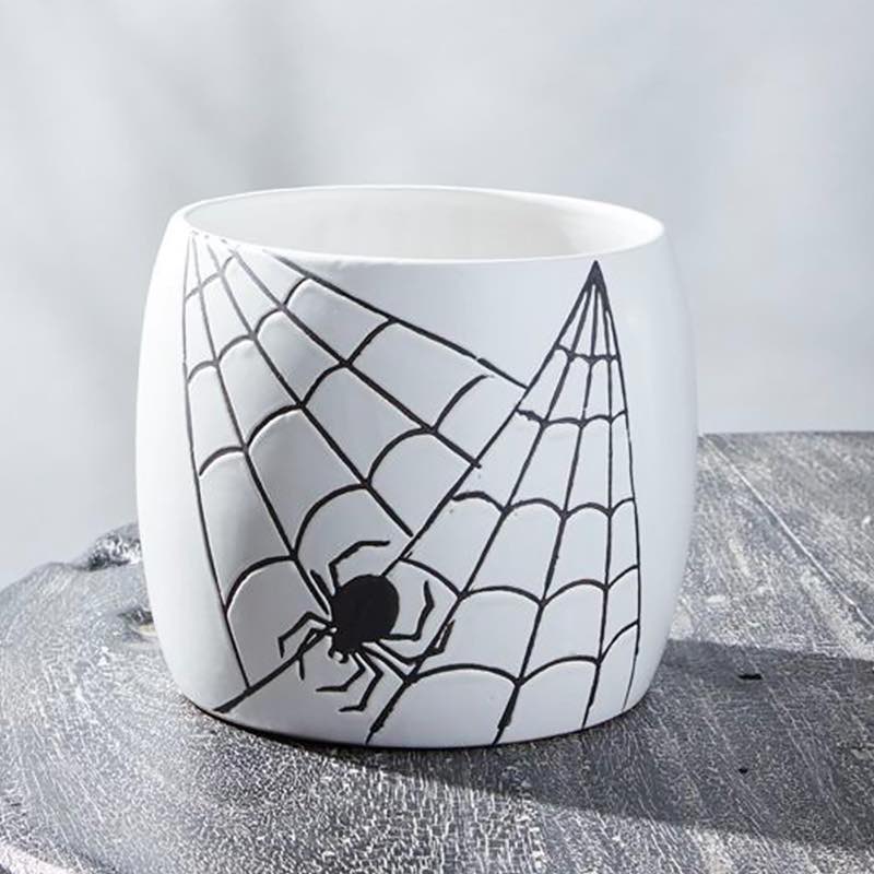 Spiderweb Ceramic Pot, Large