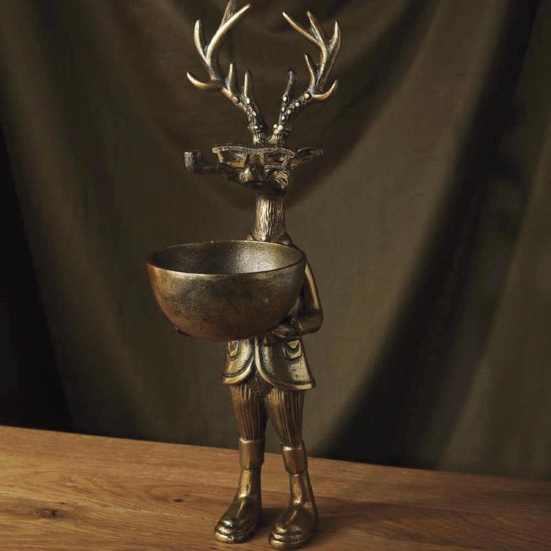 Dapper Deer Bowl Stand