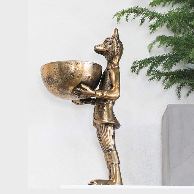 Debonair Fox Bowl Stand