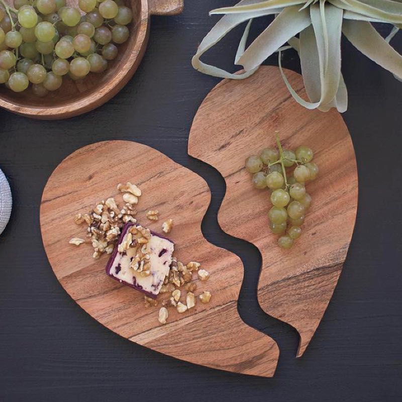 Heart Union Serving Board