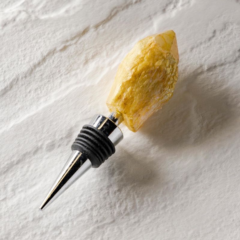 Aura Quartz Wine Stopper