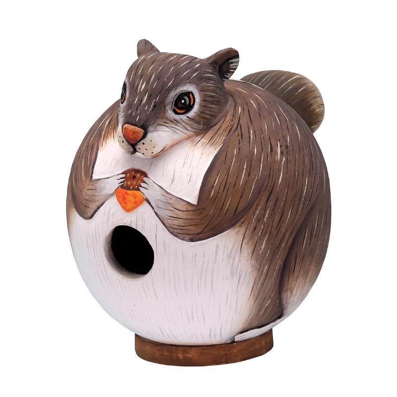 Squirrel Gordo Birdhouse