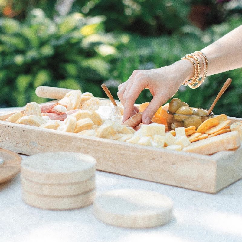 Marbella Travertine Tray