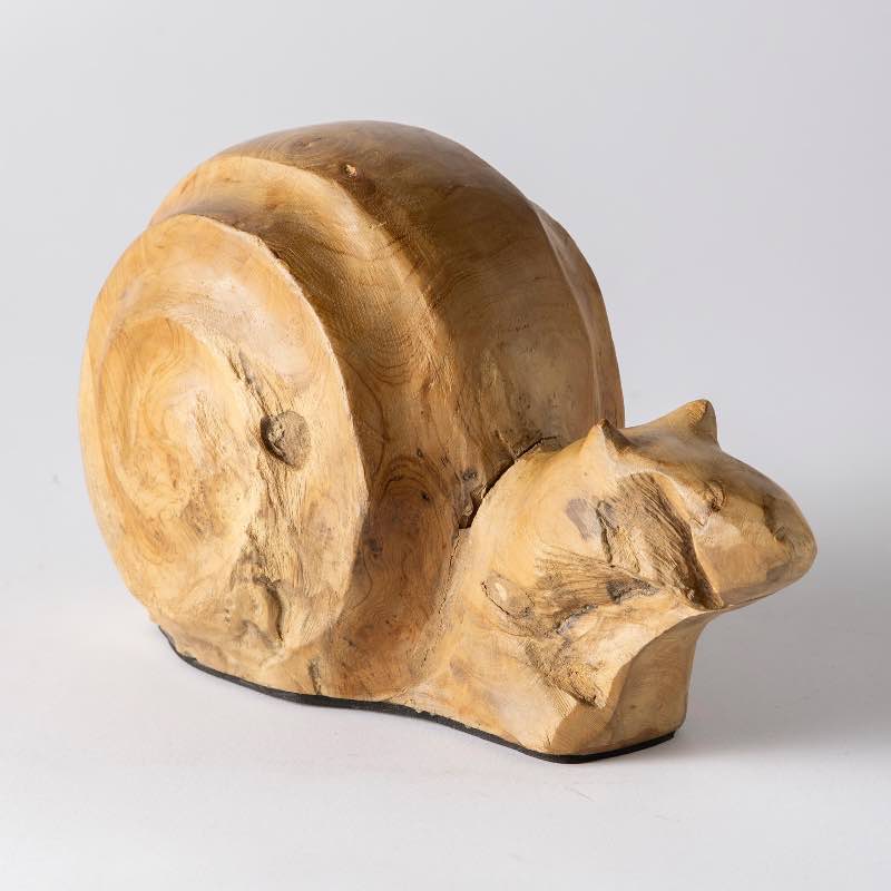 Reclaimed Teak Root Snail