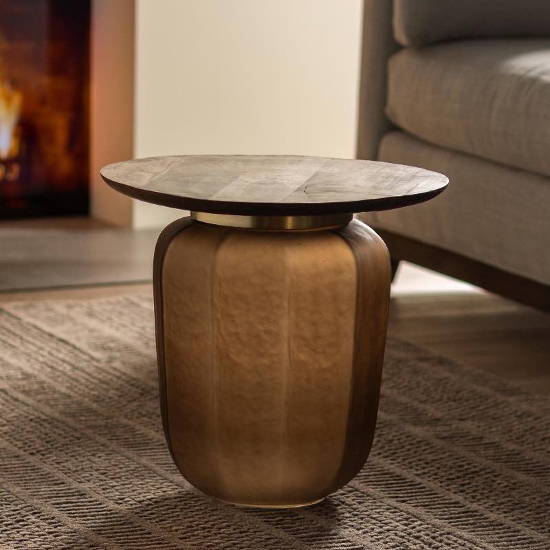 Robusto Frosted Glass Coffee Table