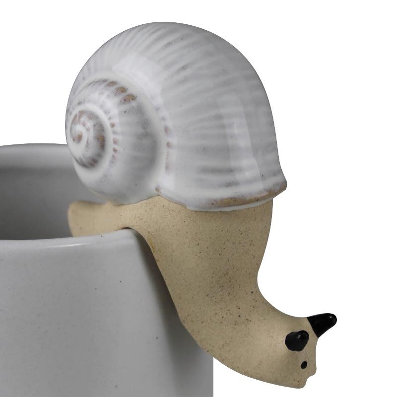 Perched Snail Pot Huggers, Set of 3