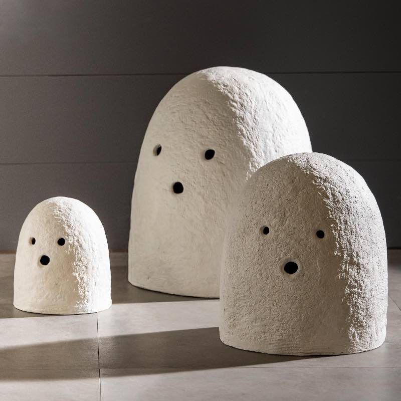 Outdoor/Indoor GRC Ghost Sculptures, Set of 3