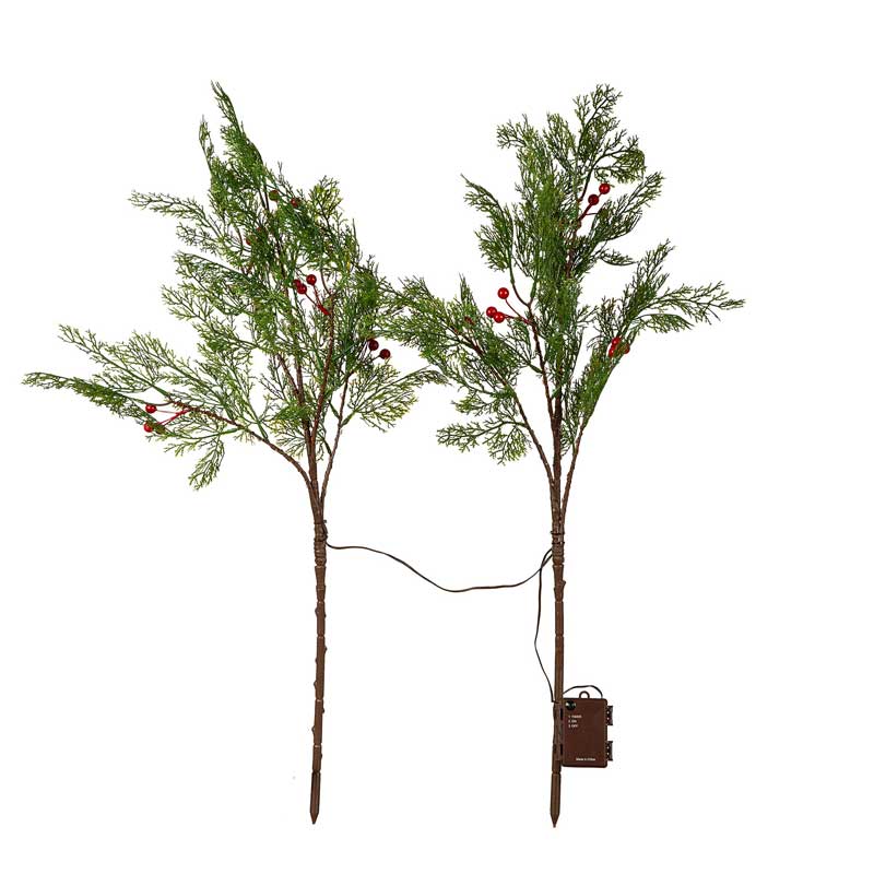 Indoor/Outdoor Cedar Branches (set of 2)