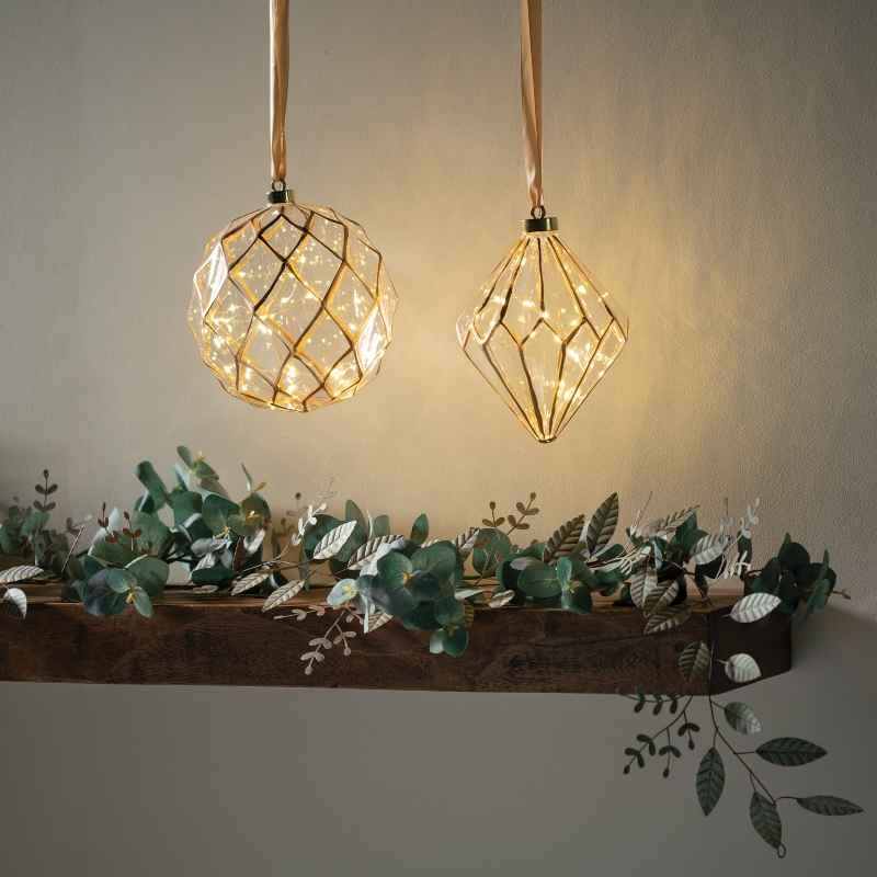 Battery Operated Micro LED Ball Ornament