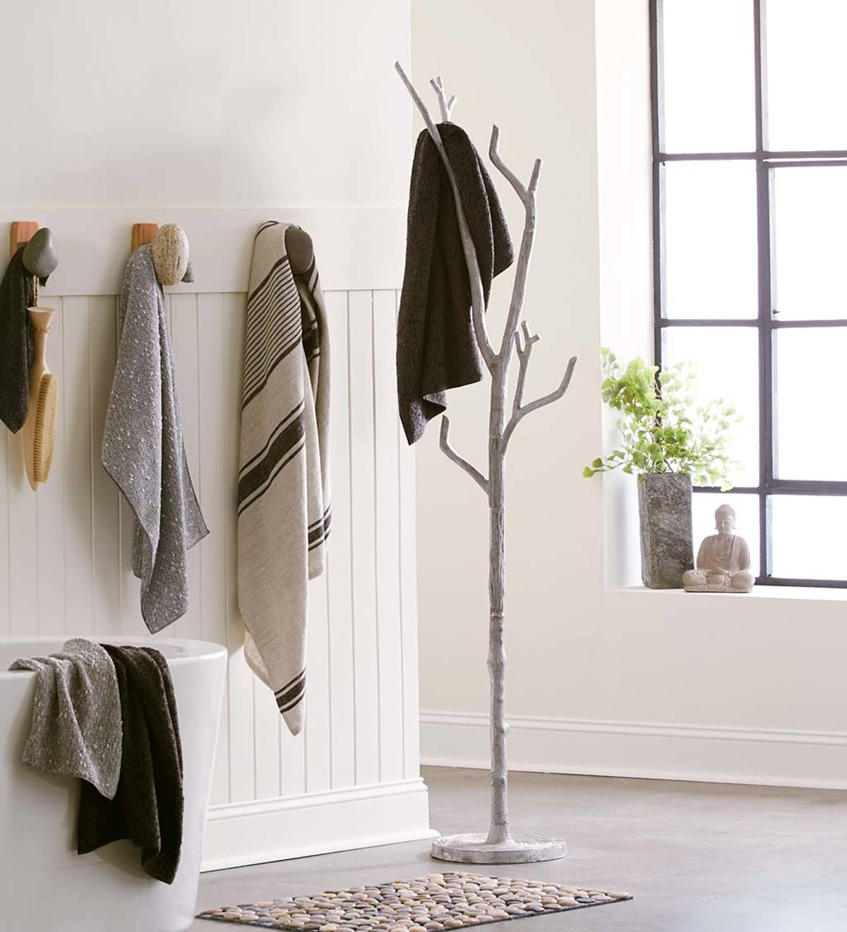 metal tree coat rack
