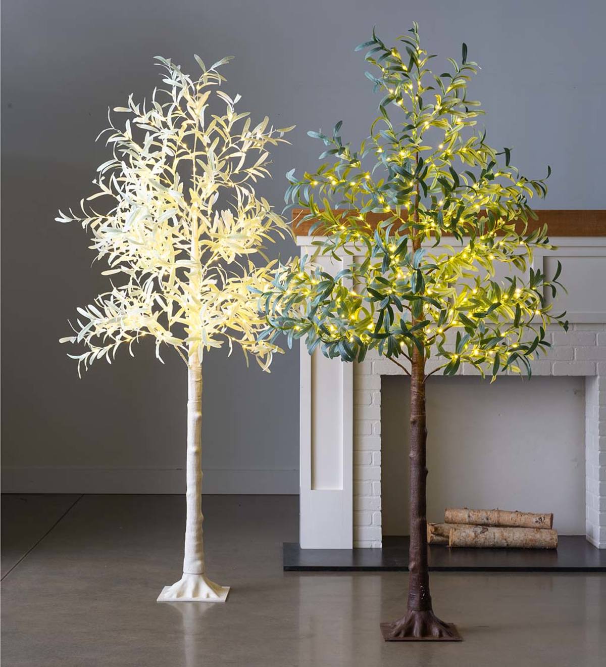 Wonen Sluiting Verdrag Indoor/ Outdoor Faux Lighted Olive Tree | VivaTerra