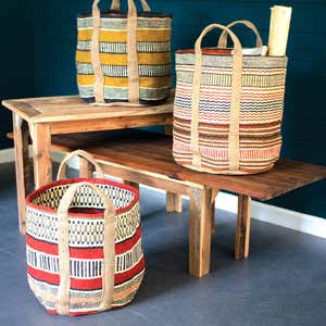 Javanese Woven Storage Baskets